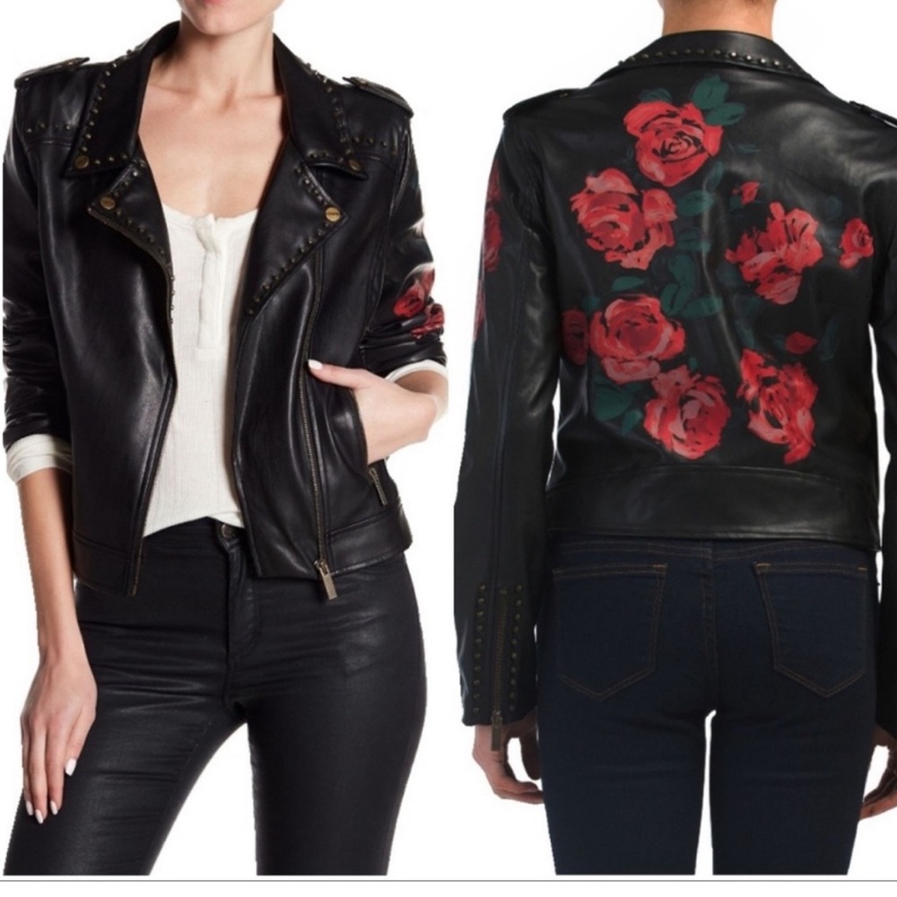 SANCTUARY | Funs & Roses Studded Motorcycle Jacket - Picture 6 of 6